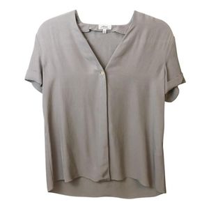 Mauve Short Sleeve Blouse